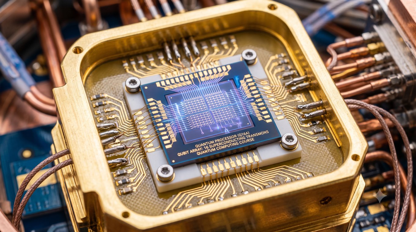 Quantum Computing – quantum processor chip